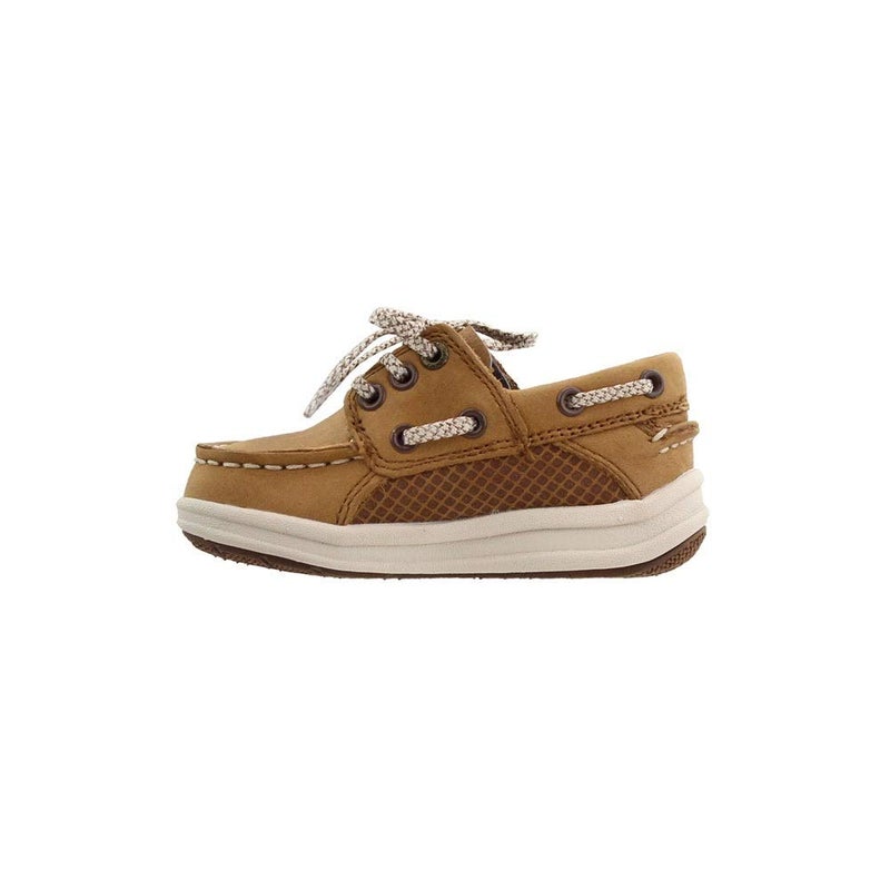 SPERRY حذاء قارب سبيري للأولاد جيم فيش، بني داكن، 4 أطفال كبار أمريكي - Image 5